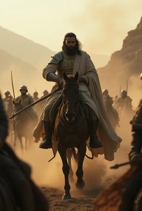 Imam Ali photographed him in the Battle of Khyber