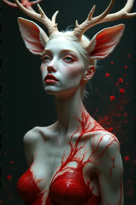 Bloody deer girl 