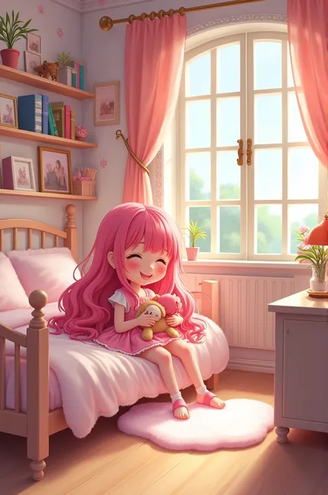 Pink girl room