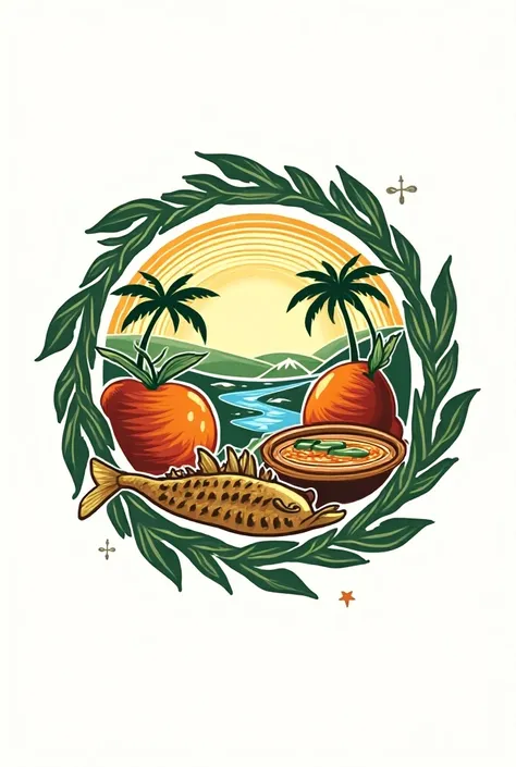 logo related to typical foods from Pará