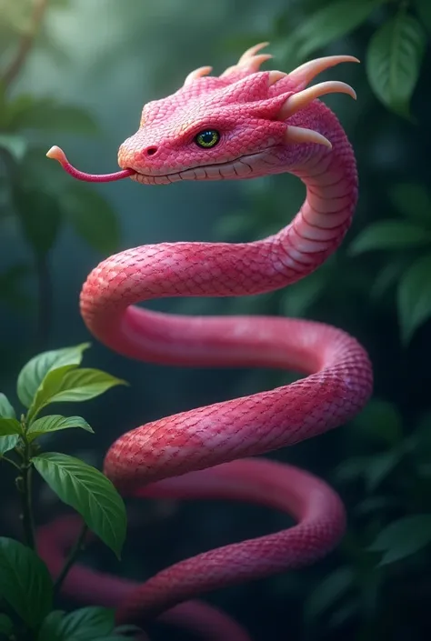 Pink snake 