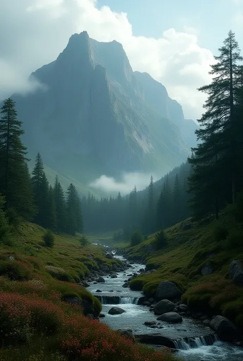 Scotlands mountains and woods 