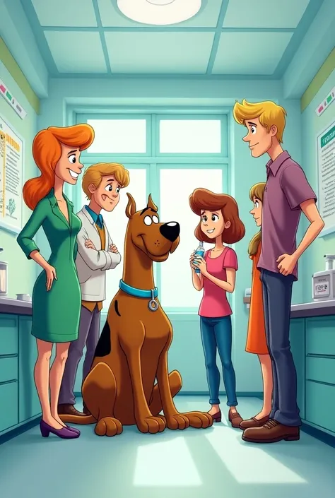 Scooby Doo gets vaccine , the smart ones