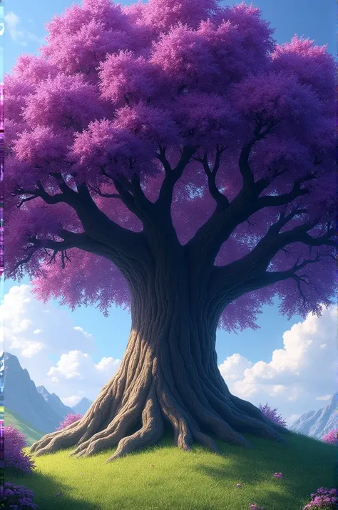 Purple Big Tree