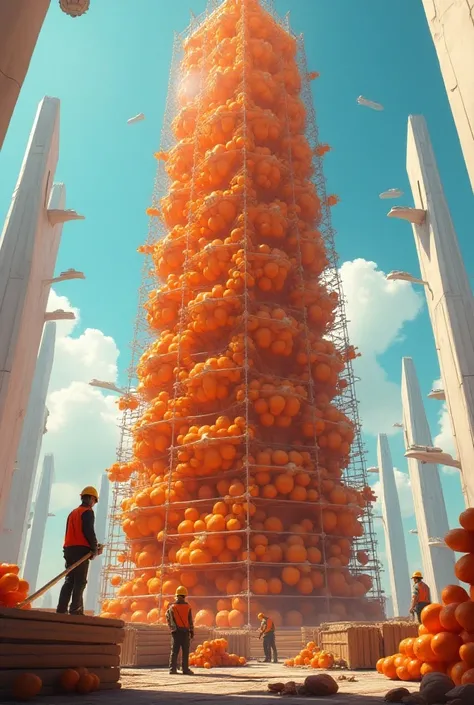 TANGERINES WILL HELP PEOPLE BUILD SKYSCRAPERS IN THE FUTURE