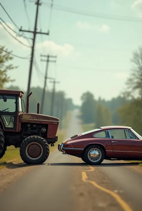 tractor and porsche junction