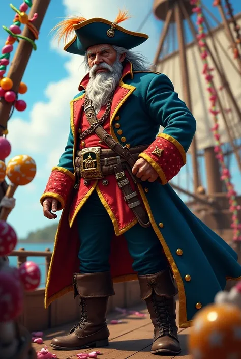 MAKE A VERY LIVELY PIRATE ON A SHIP BY VOTING A CANDY TO HIS SHIP