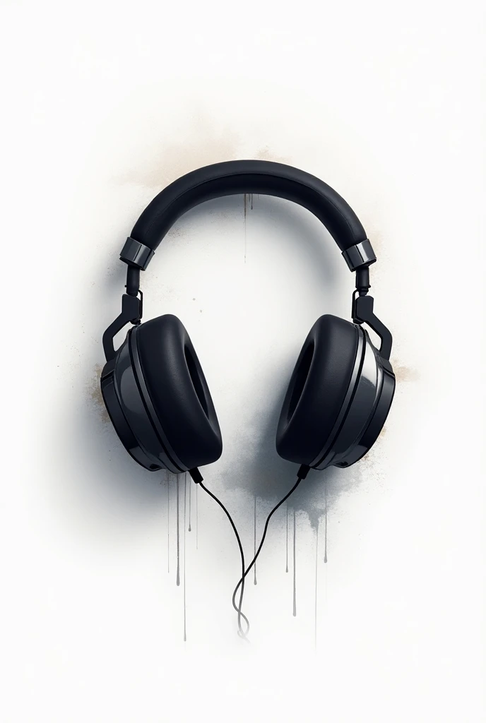 Music logo unique and  design   styles  headphone  use 