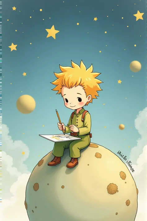 Love drawing with the Little Prince version