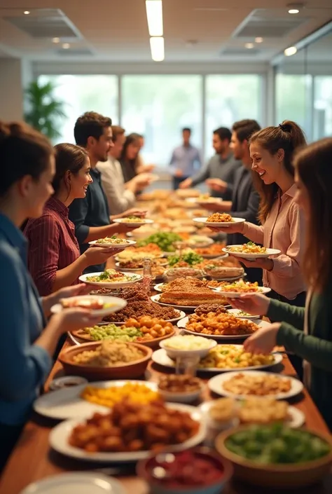 Work section potluck 