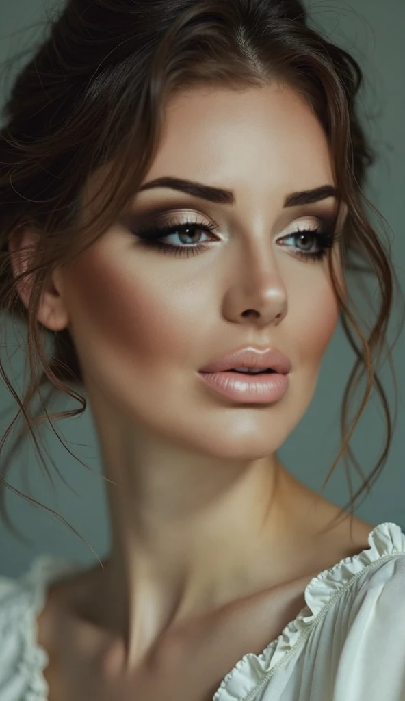 same image but another very beautiful european face,ultra-realistic 8k video