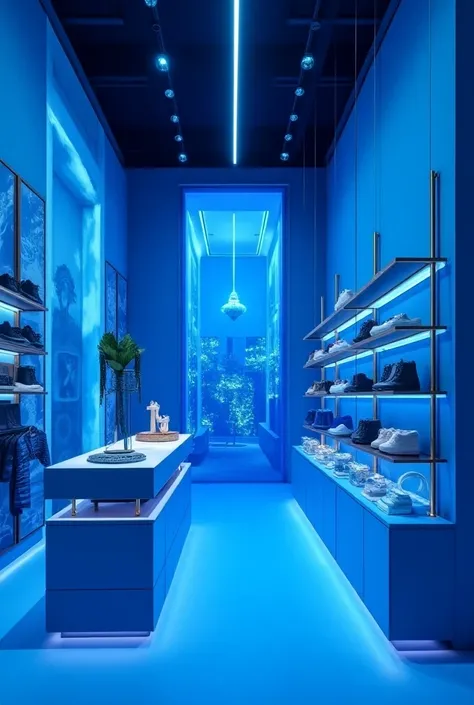 Create a designer for the store with the name Nikki System in the predominant color blue