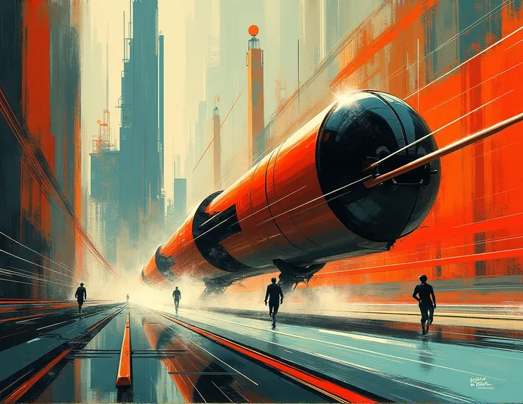  Esta imagen debe representar de alguna manera el motion futurista que se da en las vanguardias, Consider the key elements of Futurism : speed, motion, Energy, modernity, machines,  and the break with artistic traditions are fundamental elements.