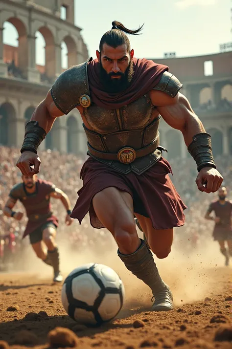 Gladiator soccer player 