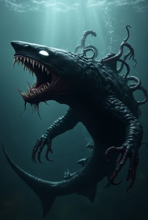 Shark fused with venom