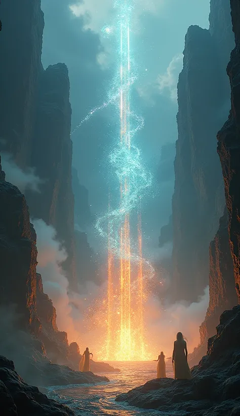 Elemental Portal: A convergence point for elemental forces and magic.