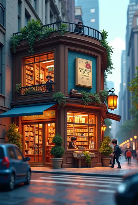 Book Shop ROBLOX BOOK on The Wall Building In The CiTY