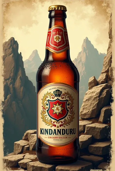 Make a labeling proposal for an Andean beer company 
That the label has Heraldry and a name that is easy to pronounce and remember 
An easy name 