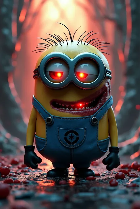 a minion,  movie with the same appearance as Sukuna, del anime de jujutsu kaisen