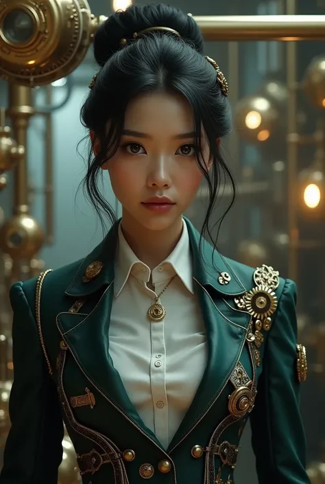 Sexy Asian Steampunk Doctor