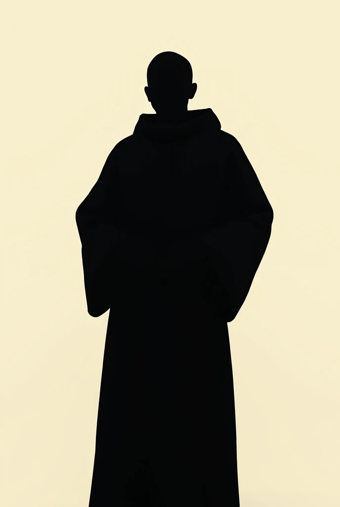 Silhouette of San Martín de Porres
