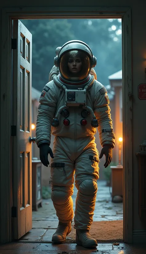 An astronaut jettisoned into the cold of space in a mission gone wrong suddenly appears at the doorstep of his family.