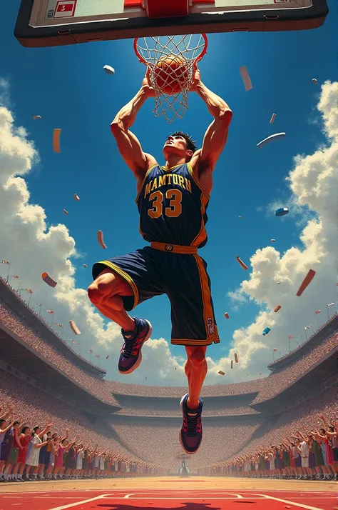 jotaro kujo, Dunking like this really epic