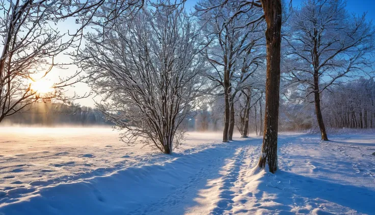 professional photo. winter. hdr. nature. morning. beautiful.