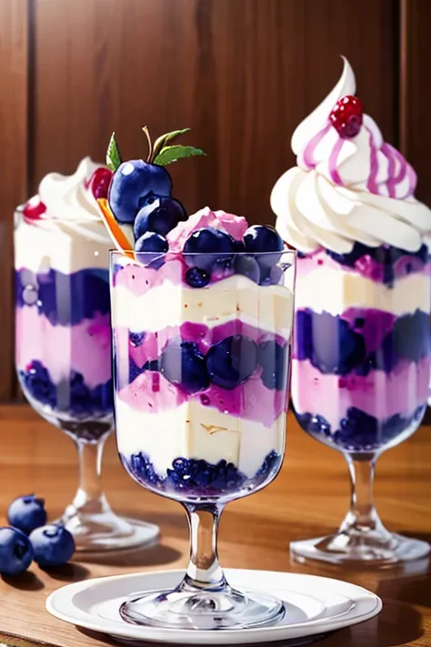 Blueberry Parfait