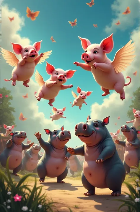 Flying pigs and dancing hippos 