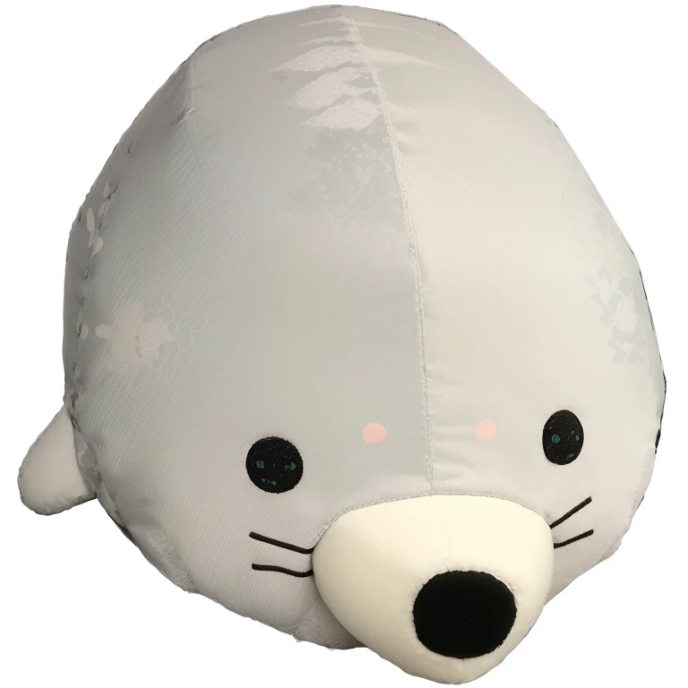 白い顔の plushのクローズアップ,  squishmallow ,  Ivan Seale ,  plushie,  plush toy, momoshiki ōtsutsuki,  plush mascot,  plush, push,  plush,  plushy, Big Head,  manatee shaped mech,   official product image  , senko-san,  Japanese Mascot , , Big Head