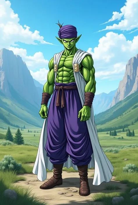 Picture of Piccolo dbz Colorado wearing a cap 
