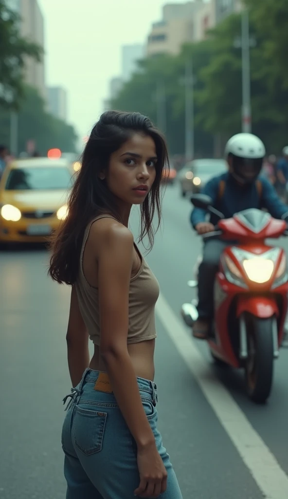 [Scene 2: Accident Scene]
(The camera shows Chanchal crossing the road, when a speeding bike comes and hits Chanchal)

Narrator: "Chanchal was crossing the road unaware. Then suddenly a speeding bike hits her 






Description:
In this video, watch a pain...