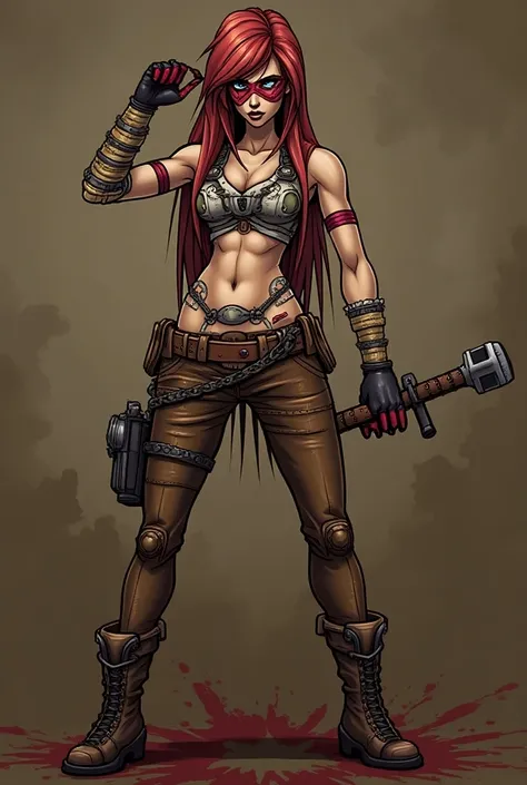 moze from Borderlands 3 nude