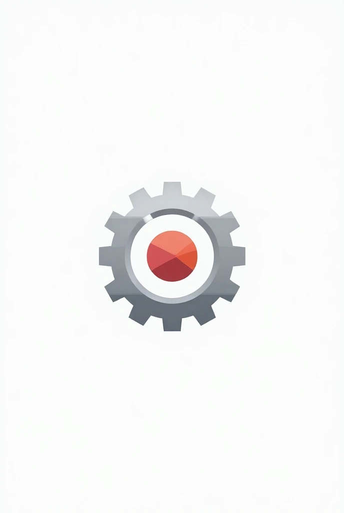  the current logo mixed with technological lines a gear that is minimalist based on red and blue that represents technical support to;Adele something referring to a computer 