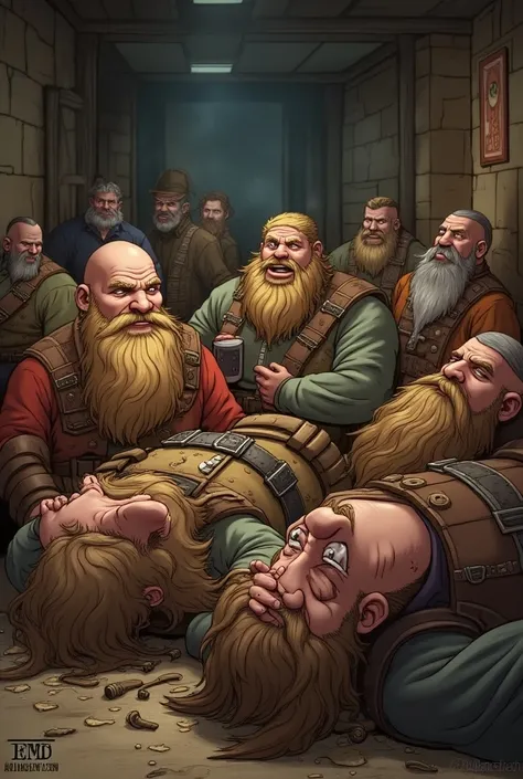 Party of several dwarves I know they are all fainted