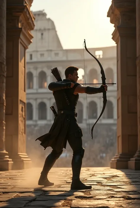 Hawkeye Marvel Roman Colosseum