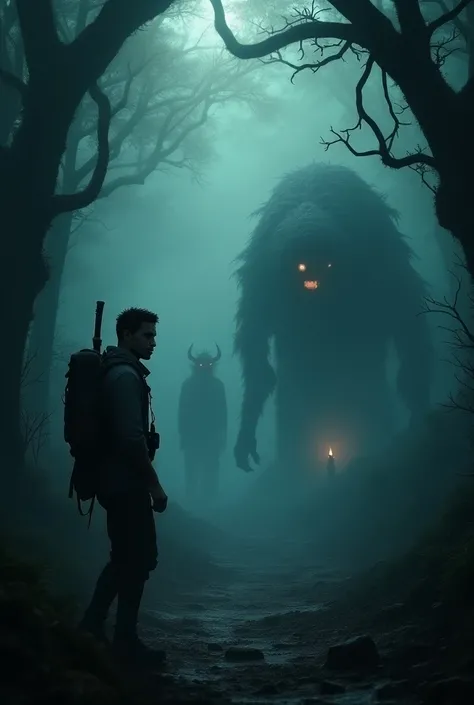 Ajay ventures into the forest, but encounters terrifying creatures.