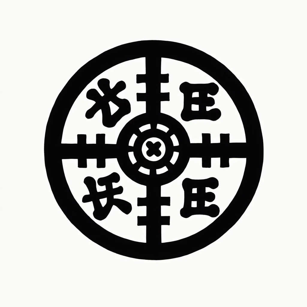  family crest
Japan
Family Crest （Kamon ）What is、 It is a Japanese emblem used to identify individuals and families who are protected by their ancestors。  in Japan 、構造的な類似性
平安時代
形はまん丸
 logo
色は黒、 only 2 colors of white
Thats a good feeling
The front of the ...