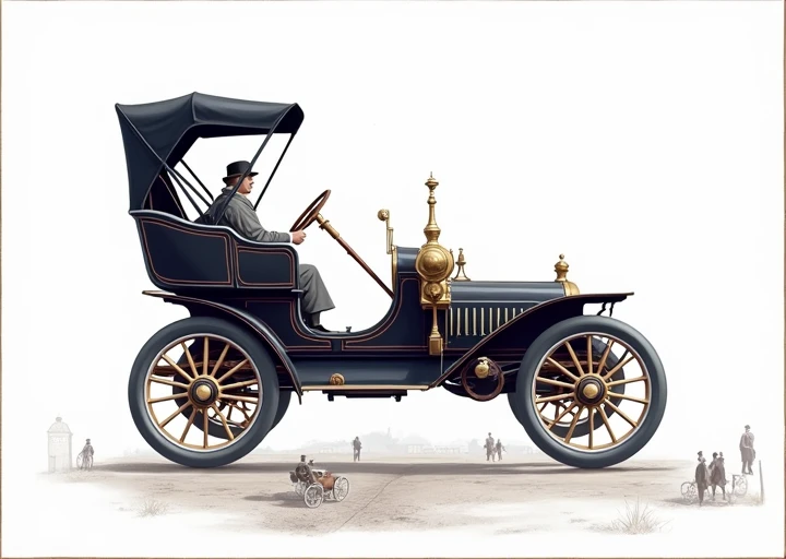 Car of 1903, drawing 