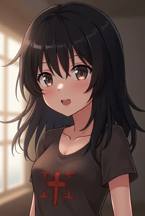 Give me pictures of black haired Christian girls
