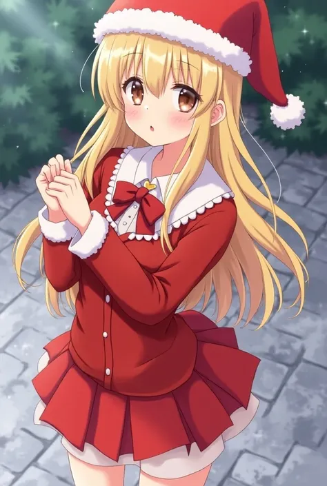 Santa girl anime hentai