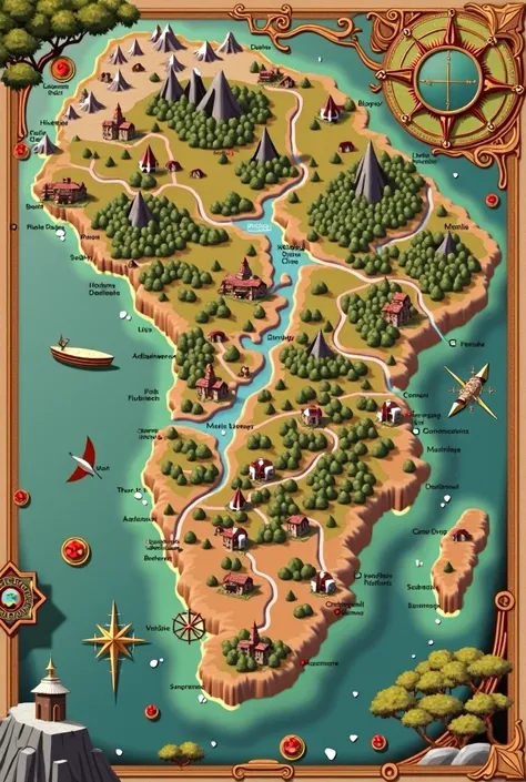 .

**Description of the Map of Celestia:**

1. **East Coast:** The coast is characterized by golden beaches and peninsulas, with large ports in major cities. The most notable coastal city is *Marisporrtus*, known for its maritime trade.

2. **downtownr:** ...