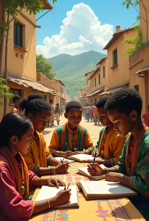 Ethiopian students 