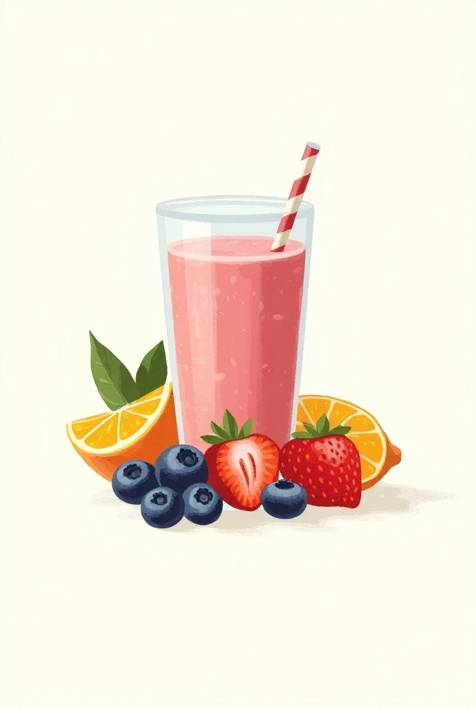 Create a logo for a smoothie business 