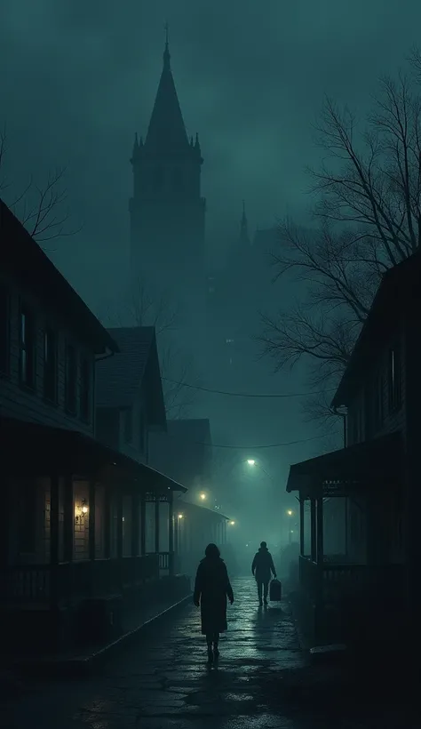 A town is enveloped in unexplained darkness for weeks.