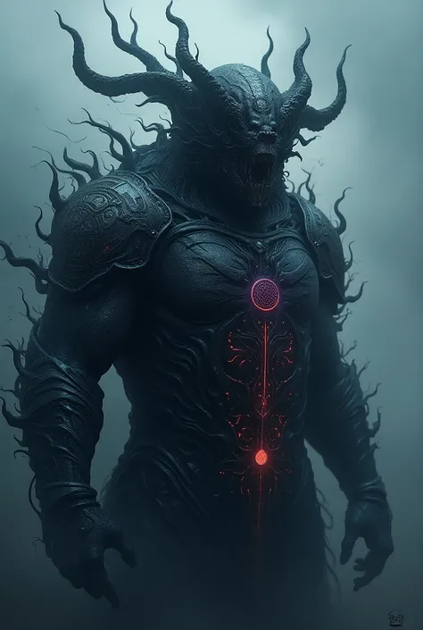  Visualize an unparalleled entity ,  an overwhelming force of and unfathomable nature :  Tartar the Primordial .  His existence represents the very roots of the cosmos ,  the abyss that precedes light and dark , , the chaos in its pure state from which all...