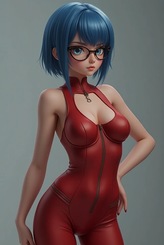 ((perfect anatomy:1.2, realistic:1.3, RAW Photography:1.3,masterpiece、highest quality、Ultra - High resolution、High resolution、Highly detailed CG、8K)), ((extremely realistic)), (ultra real), generate a highly realistic image of a sexy nerd girl, (( glasses)...