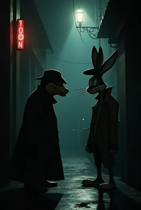 Looney Tunes version noir