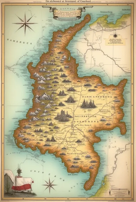 Map of Gran Colombia
